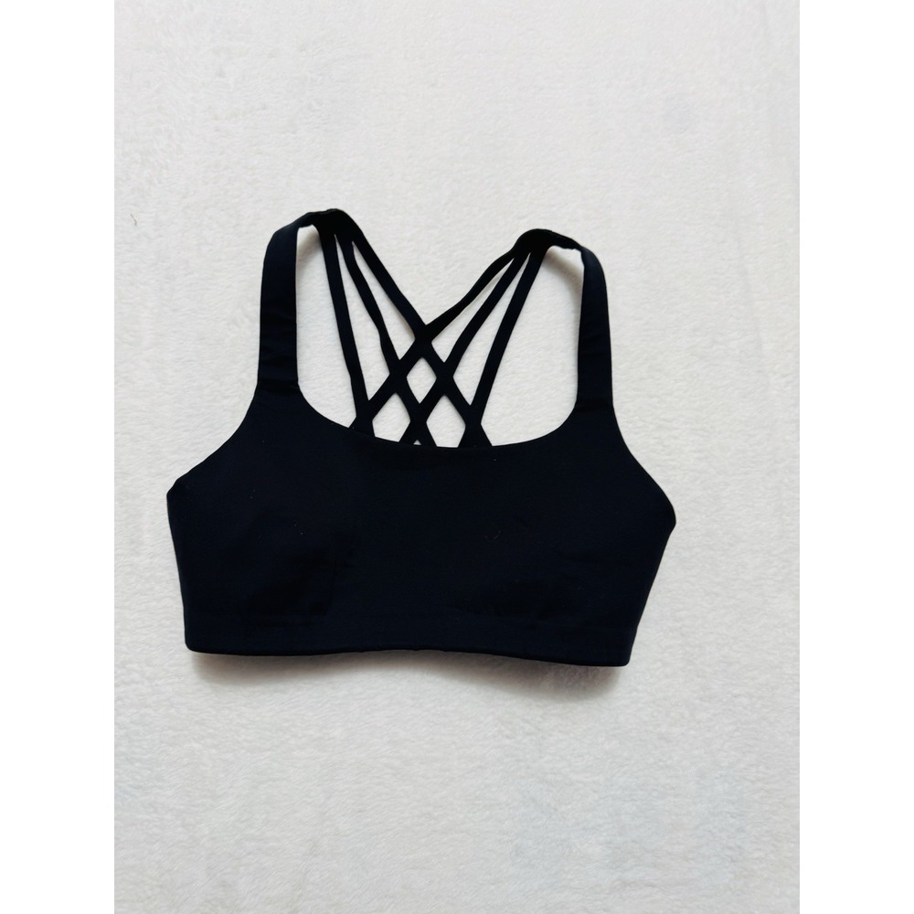 Lululemon Bring the Energy Sports Bra Size 6 B C Black